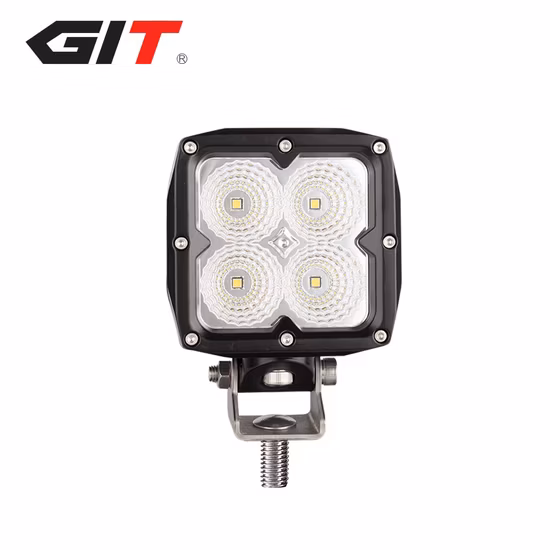 New Osram Flood 40W 4inch Square LED Working Light for Offroad Truck Trailer Forklift Forestry Machinery