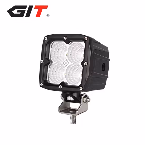 New Osram Flood 40W 4inch Square LED Working Light for Offroad Truck Trailer Forklift Forestry Machinery