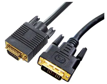 Câble DVI vers VGA 18+1 / 24+1 / 24+5