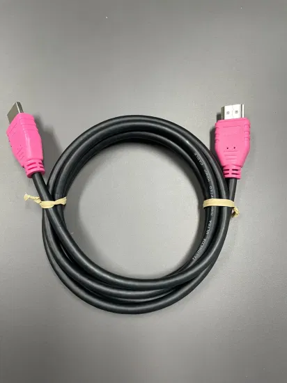 Câble HDMI 8K 48 Gbit/s plaqué or en alliage de zinc de haute qualité